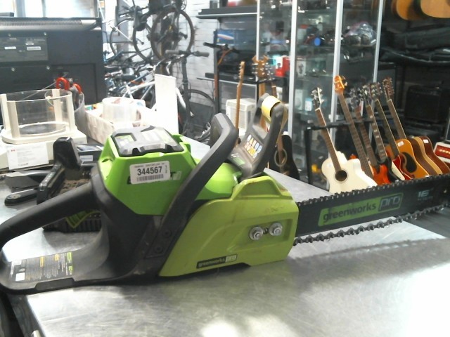 Scie a chaine a moteur 60v+batterie+chrg