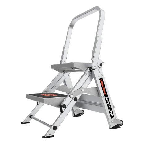 Little giant step stool foldable