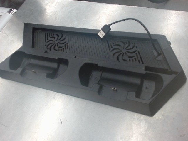 Fan + support + chargeur pour ps4