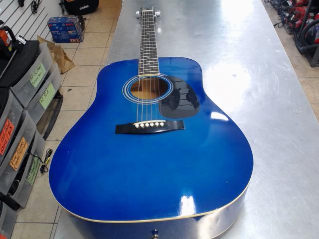 Guitar accoustique jay jr bleue