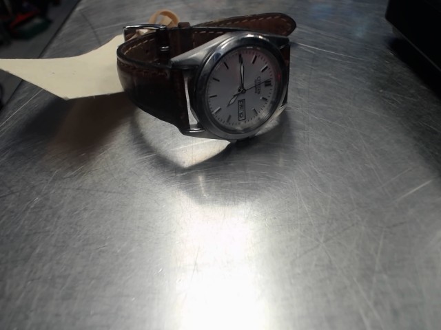 Montre citizen cuir