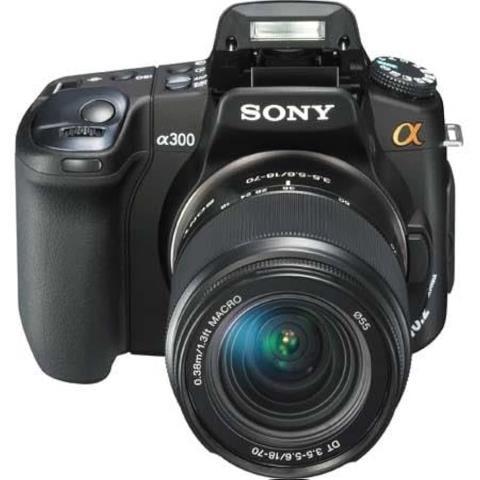 Camera sony a300 + 18-70mm
