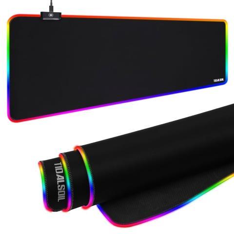 Tapis de souris large led