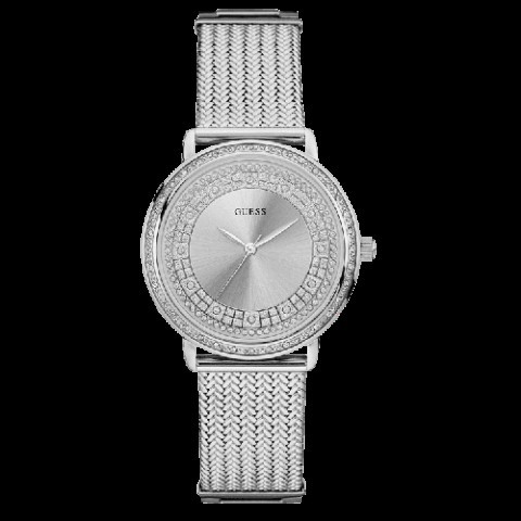 Montre femme guess couleur argent
