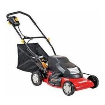 Tondeuse electrique rouge homelife