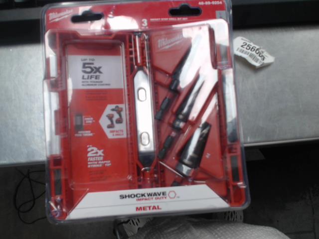 Milwaukee impact step bits 48-89-9254