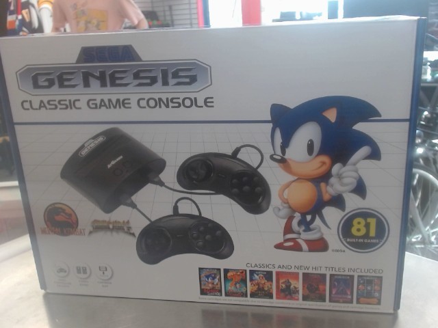 Console buit-in sega en boite 80jeux