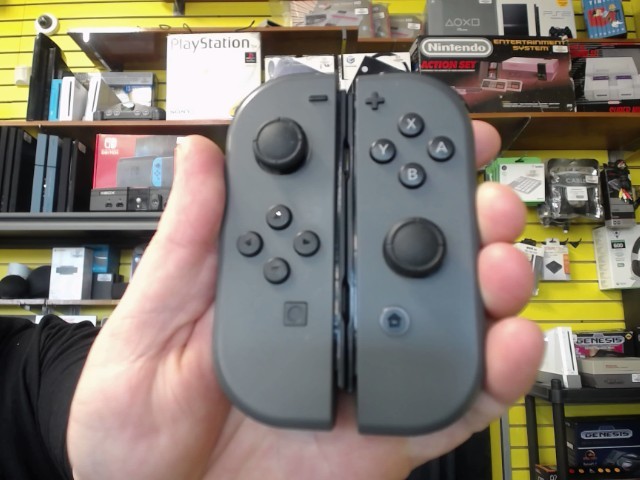 Paire de joycons noirs