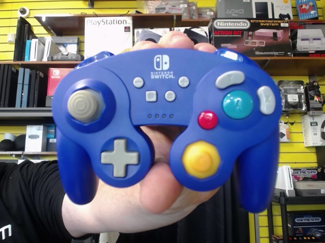 Manette pour switch style gamecube