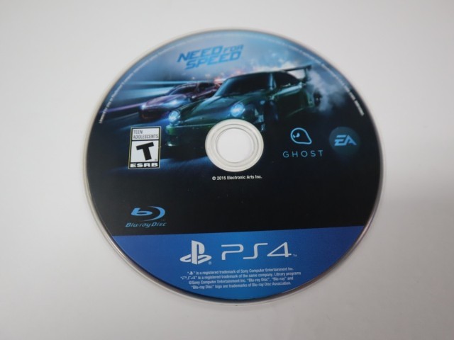 Need for speed ps4 disc only