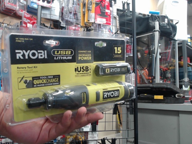Rotatory tool kit bat and charger