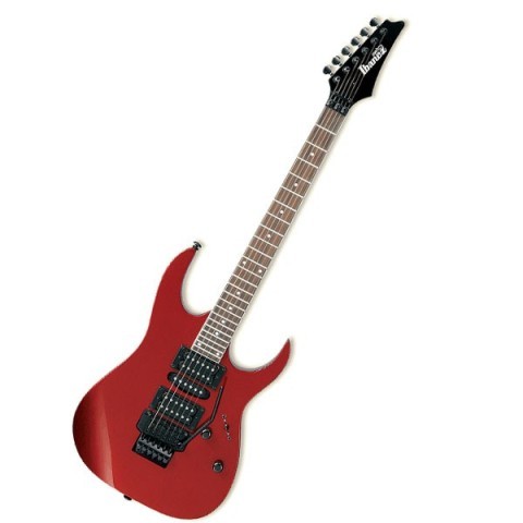 Guit elec ibanez gio rouge avec tremolo