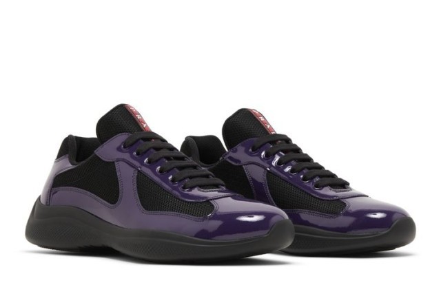 Prada americas cup purple in box