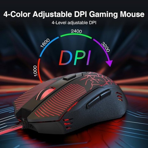 Wired optical gaming house