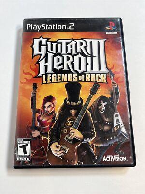 Guitar hero iii legend of rock ps2