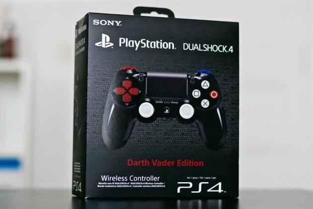 Manette ps4 starwars ed. noir/bleu/rouge