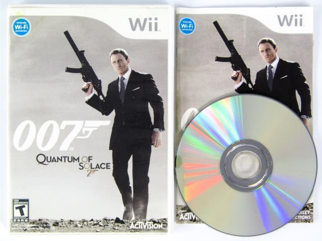 Oo7 quantum of solace wii