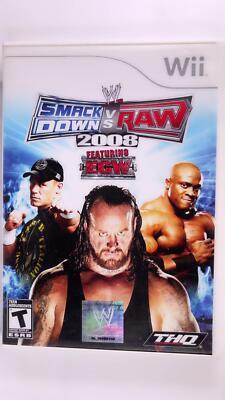 Smack down vs raw 2008 wii