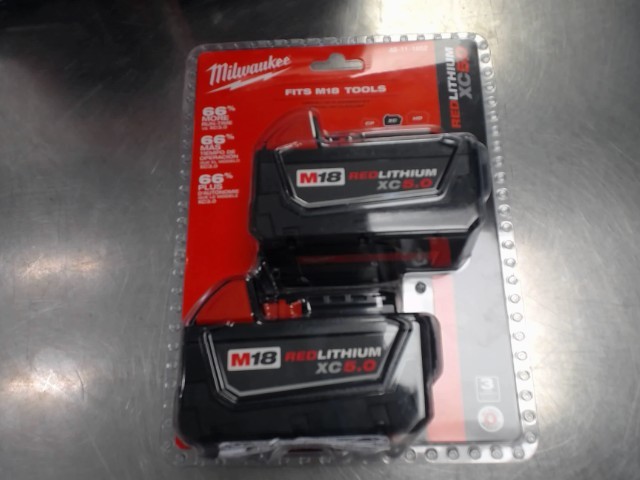 2x batterie 5.0ah new