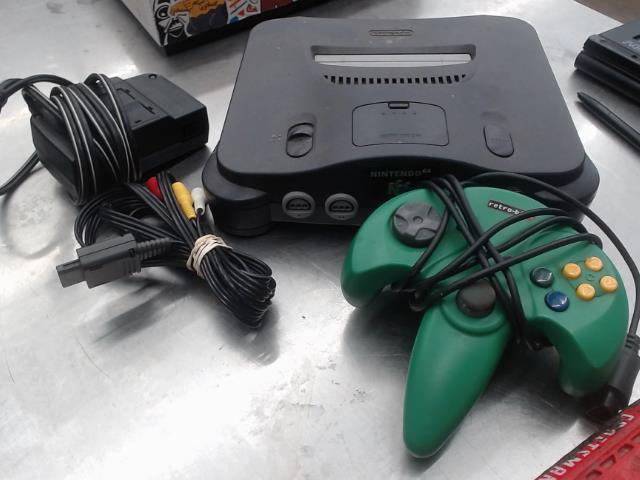 Nintendo 64 avec manette et cable