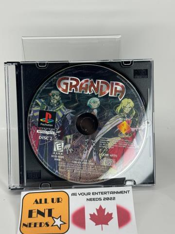 Grandia manque cd principal ps1