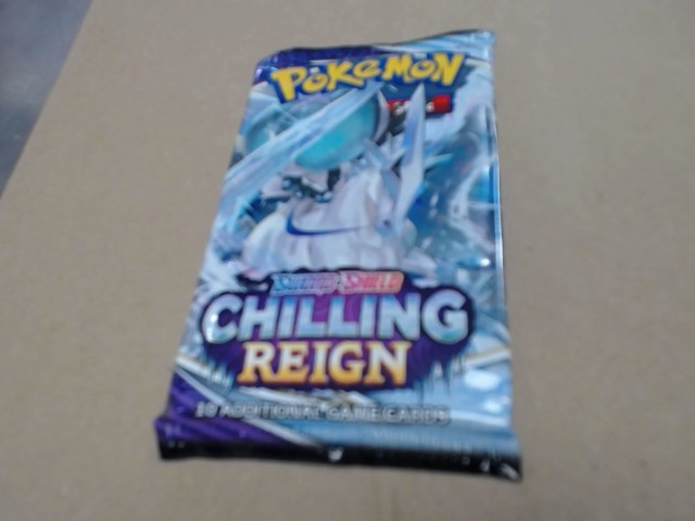 Pokemon booster pack chilling reign