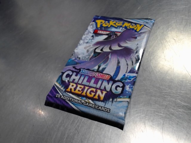 Pokemon booster pack chilling reign