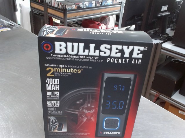Gonfleur de pneus rechageable 7.4v