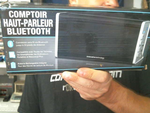 Countertop bluetooth speaker