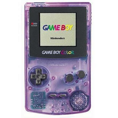 Gameboy color transparent mauve