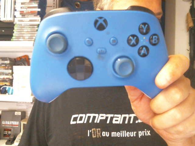 Manette de xbox one bleue