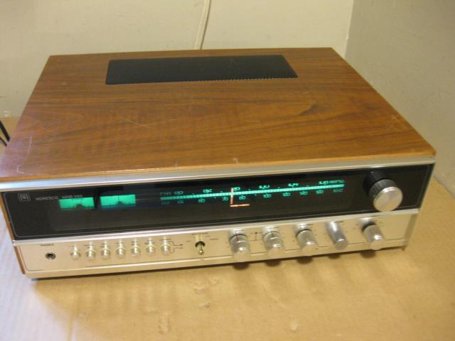 Tourne disque radio am fm inclus bois