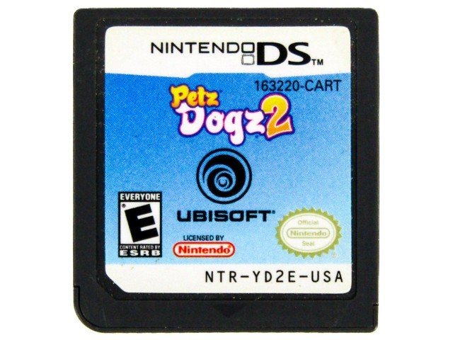 Jeu de nintendo ds petz dogz 2