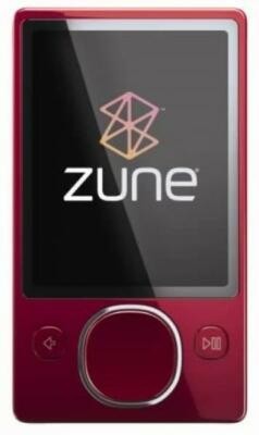 Lecteur mp3 zune 120gb + chg
