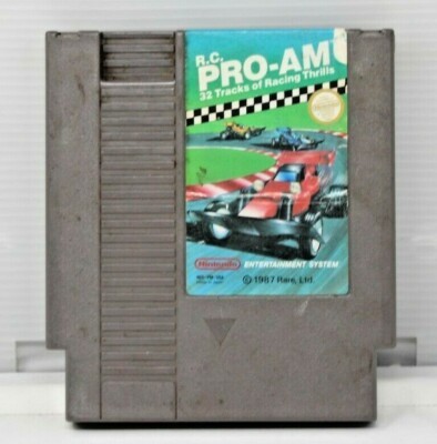 Rc pro-am 32 tracks of racing nes