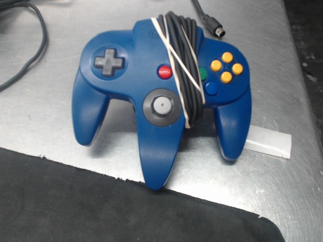 Manette de game cube bleu