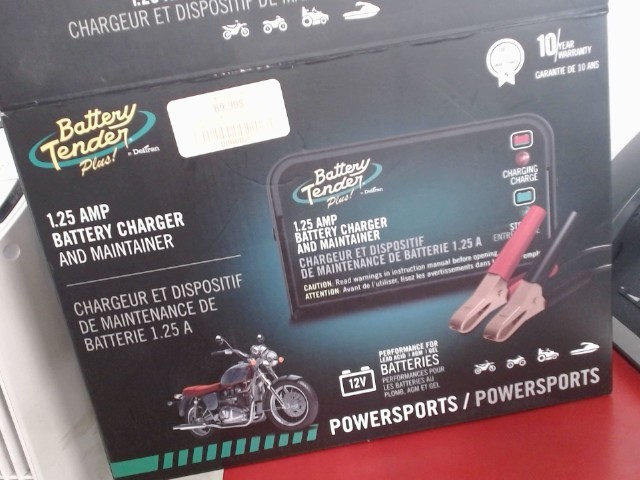 Chargeur de batterie 1.25amp ds boite