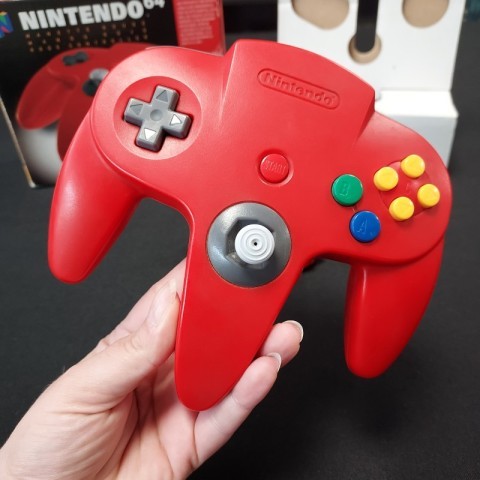 Manette rouge nintendo 64 used