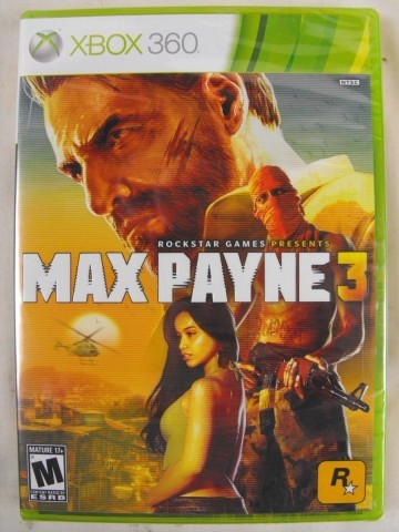 Max payne 3 xbox 360 sealed