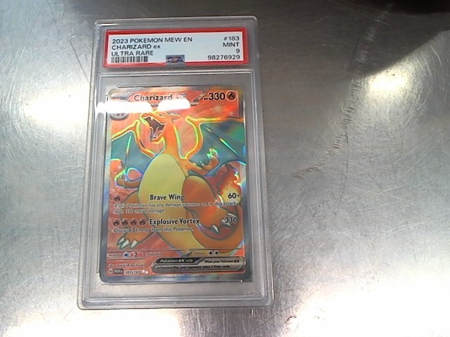 2023 pokemon mew en char ex psa 9