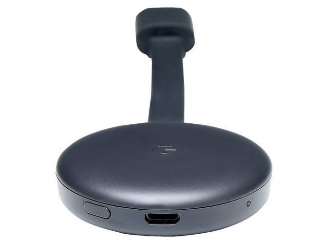 Google chromecast avec fil usb gris