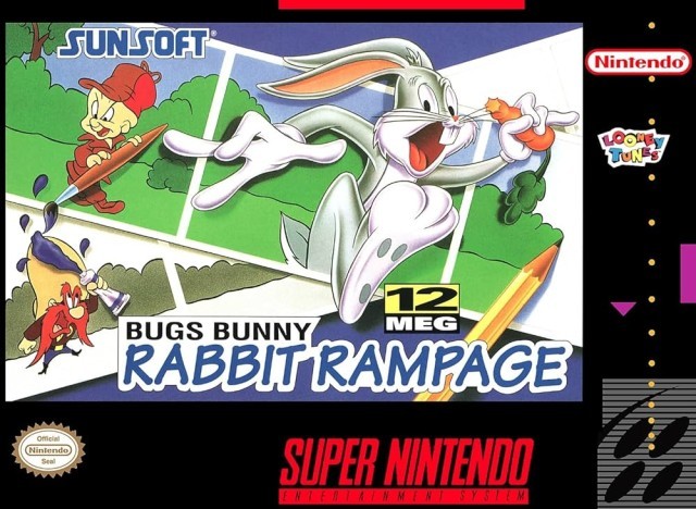 Bugs bunny rabbit rampage super nintendo