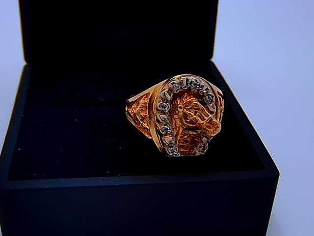 BAGUE EN  OR 10KT