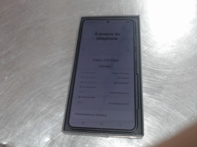 Samsung galaxy s25 edge neuf