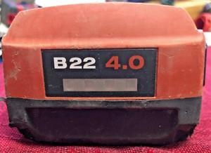 Batterie hilti 21.6v 4.0ah