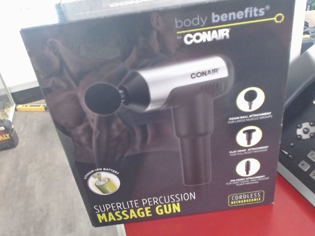 Massage gun conair ds boite