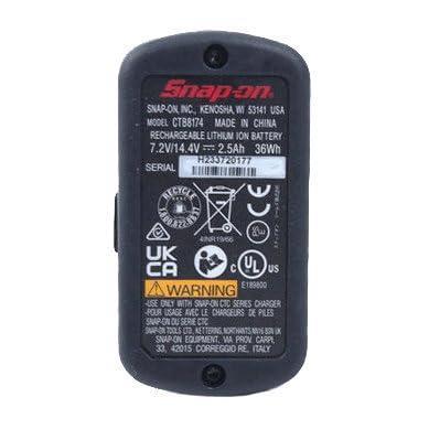 Snap-on 2.5ah battery