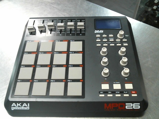Usb/midi pad control unit