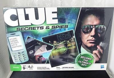 Jeu clue secrets & spies agents secrets