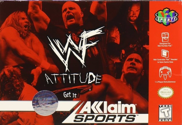Wwf attitude nintendo 64